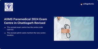 AIIMS Paramedical 2024 Exam Centre in Chattisgarh Revised; Download Fresh Admit Cards Here